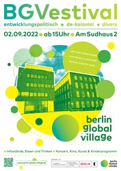 Einladung zum großen Eröffnungsfest des Berlin Global Village