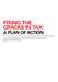 Fixing the cracks in tax: a plan of action